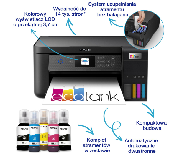 EPSON ITS EcoTank L4260 - 676183 - zdjęcie 2